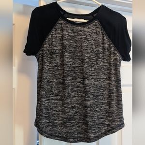 Lou & Grey navy short sleeve xs top